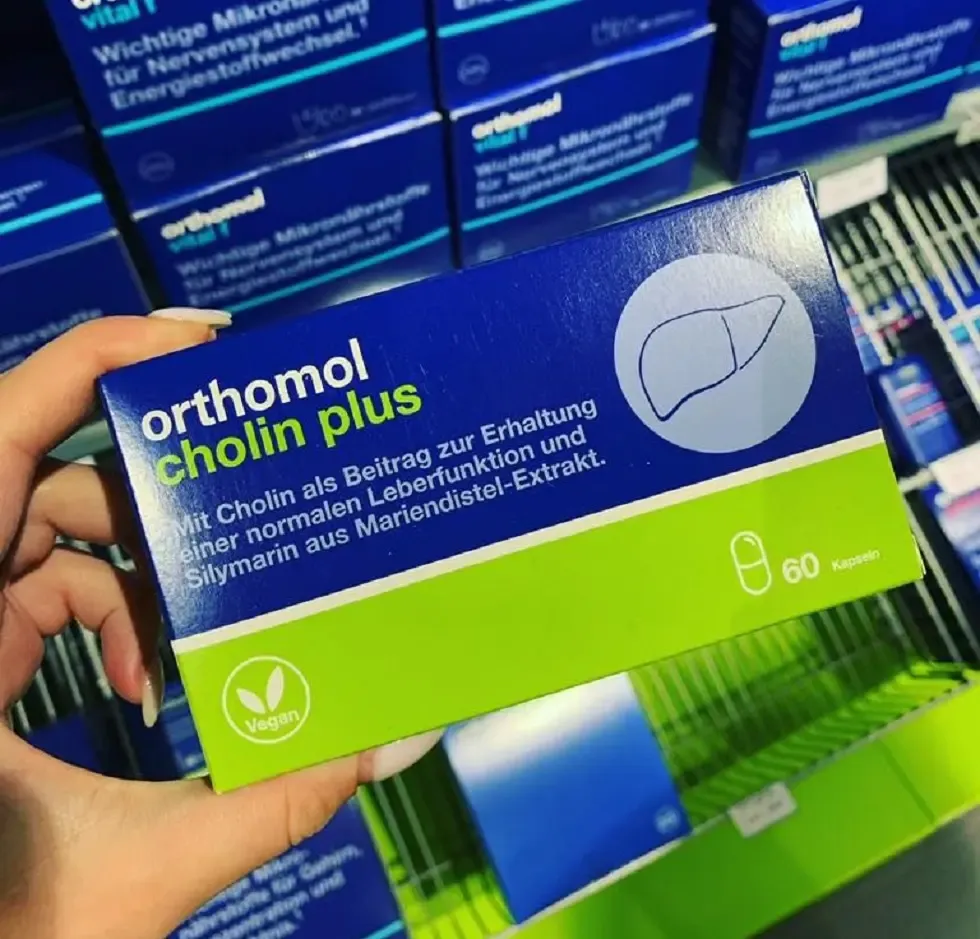 Вітамінний комплекс Orthomol для печінки у чоловіків: підтримка печінки, обміну речовин і щоденного ресурсу організму