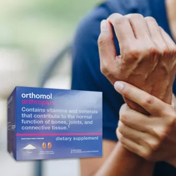 Вітаміни Orthomol для суглобів, зв’язок і кісток: як підтримати опорно-руховий апарат та зберегти легкість руху
