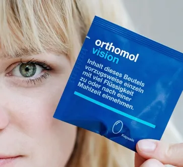 Вітаміни Orthomol для органів зору: як підтримати очі при навантаженні, сухості та вікових змінах