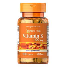 Puritan's Pride Vitamin K 100 mcg 100 таб.