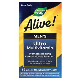 Nature's Way Alive! Men's Ultra Potency Complete Multivitamin 60 таблеток