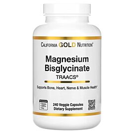California Gold Nutrition Magnesium Bisglycinate 240 капсул