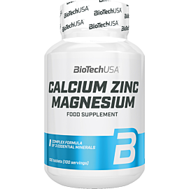 BioTech USA Calcium Zinc Magnesium 100 таблеток