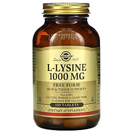 Solgar L-Lysine 1000 mg 100 таблеток