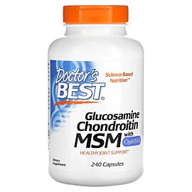 Doctor's Best Glucosamine Chondroitin MSM with OptiMSM 240 капсул