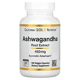 California Gold Nutrition Ashwagandha 450 mg 180 капсул