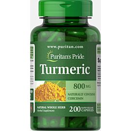 Puritan's Pride Turmeric 800 mg 200 капсул