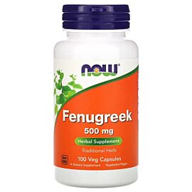 NOW Fenugreek 500 mg 100 капсул