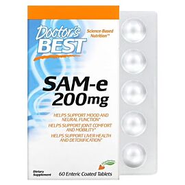 Doctor's Best SAMe 200 mg 60 таблеток