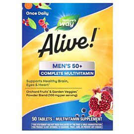 Nature's Way Alive! Men's 50+ Complete Multivitamin 50 таблеток