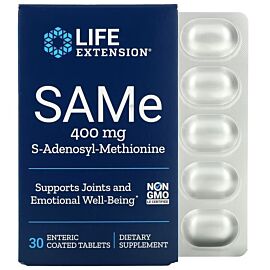 Life Extension SAMe 400 mg 30 таблетки