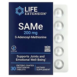 Life Extension SAMe 200 мг 30 таблеток