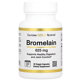 California Gold Nutrition Bromelain 620 mg 30 капсул