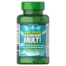 Puritan's Pride ABC Plus Senior Multivitamin Multi-Mineral Formula 120 таблеток