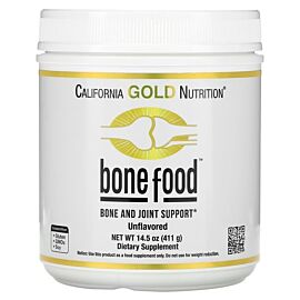 California Gold Nutrition Bone Food 411 грам, Без смаку