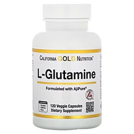 California Gold Nutrition L-Glutamine AjiPure 120 капсул