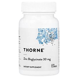 Thorne Zinc Bisglycinate 30 mg 60 капсул