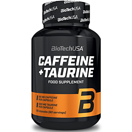 BioTech USA Caffeine + Taurine 60 капсул
