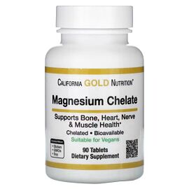 California Gold Nutrition Magnesium Chelate 210 mg 90 таблеток