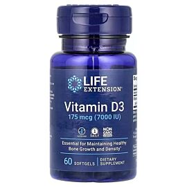 Life Extension Vitamin D3 7,000 IU 60 капсул