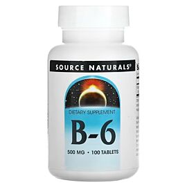 Source Naturals B-6 500 mg 100 таблеток