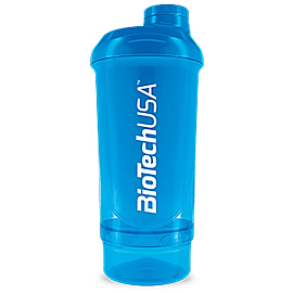 Biotech Wave Compact shaker 500 мл + 150 мл, Блакитний, Синій