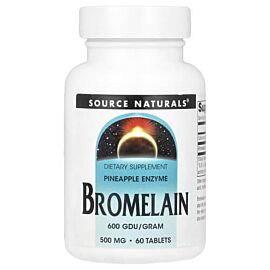 Source Naturals Bromelain 500 mg 60 таблеток