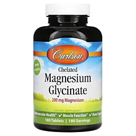 Carlson Chelated Magnesium Glycinate 200 mg 180 таблеток