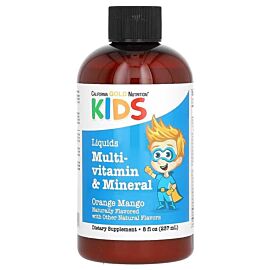 California Gold Nutrition Liquid Multi-Vitamin & Mineral For Children 237 мл