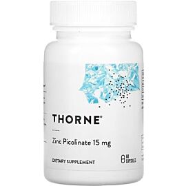Thorne Zinc Picolinate 15 mg 60 капсул
