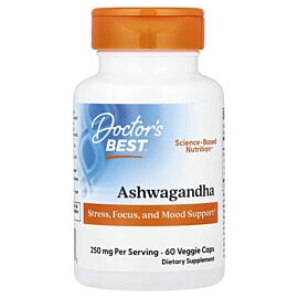 Doctor's Best Ashwagandha 250 mg 60 капсул