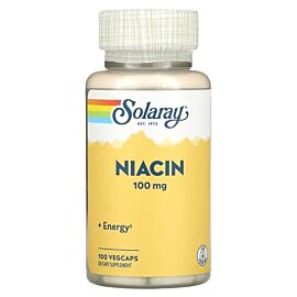 Solaray Niacin 100 mg 100 капсул