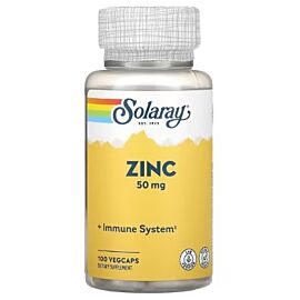 Solaray Zinc 50 mg 100 рослинних капсул