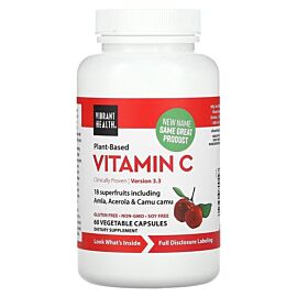 Vibrant Health Plant-Based Vitamin C 60 капсул