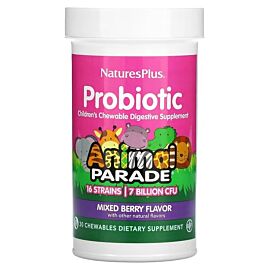 NaturesPlus Probiotic Children's 30 жувальних таблеток