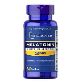 Puritan's Pride Melatonin 3 mg 240 таб.