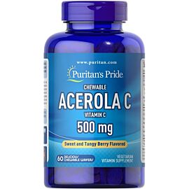 Puritan's Pride  Acerola C Chewable 500 mg 60 cмоктальних таблеток