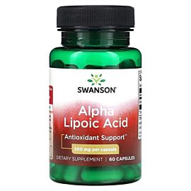 Swanson Alpha Lipoic Acid 300 mg 60 капсул