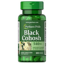 Puritan’s Pride Black Cohosh 540 mg 100 капсул