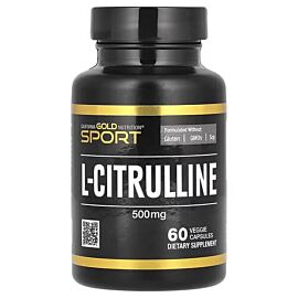 California Gold Nutrition L-Citrulline 500 mg 60 капсул