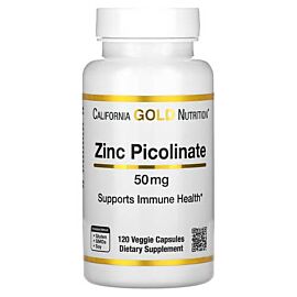 California Gold Nutrition Zinc Picolinate 50 mg 120 капсул