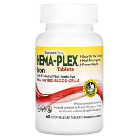 NaturesPlus Hema-Plex 60 таблеток з повільним вивільненням