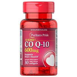 Puritan's Pride CO Q-10 600 mg 30 рідких капсул