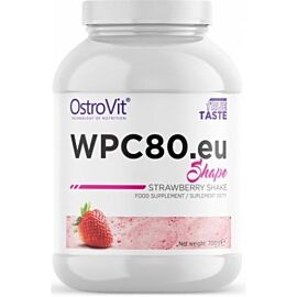 Ostrovit WPC80.Eu Shape 700 грам, Полуниця