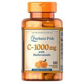 Puritan's Pride Vitamin C-1000 mg with Bioflavonoids 100 капсул