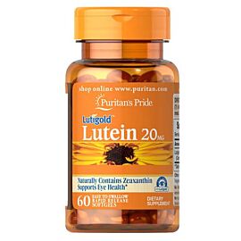Puritan's Pride Lutein 20 mg with Zeaxanthin 60 капсул