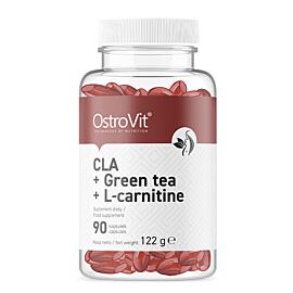 OstroVit CLA + Green Tea + L-Carnitine 90 капс