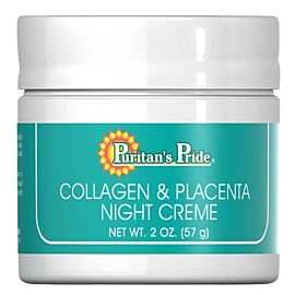 Puritan's Pride Natural Collagen and Placenta Night Creme 57 грам