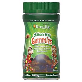 Puritan's Pride Children's Multivitamins & Minerals 60 жувальних цукерок