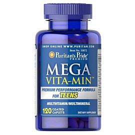 Puritan's Pride Mega Vita Min for Teens 120 таб.